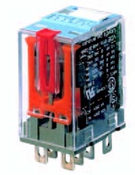 Releco C7A20X/12DC Relay 2-pole 12VDC with LED