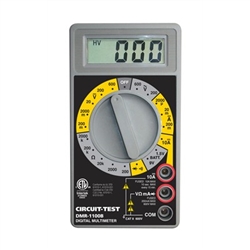 Circuit Test DMR-1100B DMM - Basic with Continuity Buzzer & Battery Test