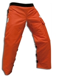 Orange Chainsaw Kevlar Chaps