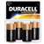 Duracell MN1400R4ZX Battery, 1.5 V Battery, 7 Ah, C Battery, Alkaline, Manganese Dioxide, Rechargeable: No