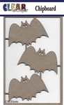 Bats Chipboard Embellishments