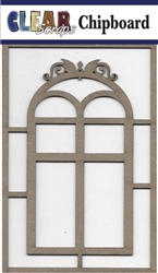 Fancy Window Chipboard Embellishments