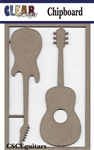 Guitars Chipboard Embellishments