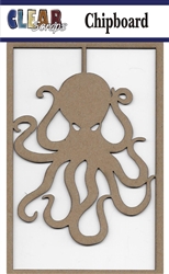 Octopus Chipboard Embellishments