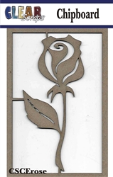 Rose Chipboard Embellishments