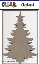 X-mas Tree Chipboard Embellishments