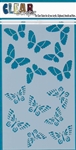 5 x 9 Butterflies Layering Stencil