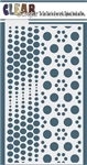 5 x 9 Circle Dots Patterns Stencil