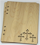 Crosses 6X8 Wood Album