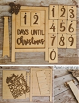 Advent Christmas Countdown Kit