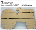 Tractor DIY Pallet Shape