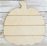 Pumpkin Shiplap Shape Medium