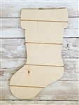 Stocking Shiplap Shape Medium