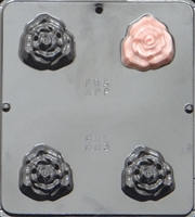 003 Rose Soap or Chocolate Candy Mold