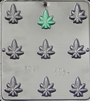 1337 Marijuana Leaf Pot Chocolate Candy Mold