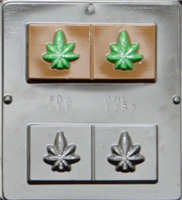 1353 Marijuana Bar Chocolate Candy Mold