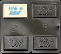 1511 It's a Boy Chocolate Candy Mold