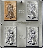 1523 Bride & Groom Chocolate Candy Mold