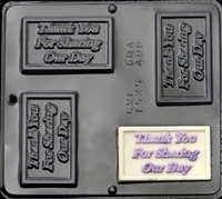 1525 Thank You For Sharing Our Day Chocolate Candy Mold