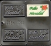 1527 Feliz Navidad chocolate Candy Mold