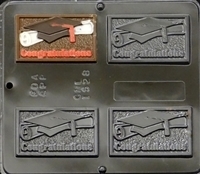 1528 Congratulations Chocolate Candy Mold