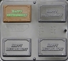 1533 Happy Retirement Chocolate Candy Mold