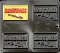 1550 Baseball Chocolate Candy Mold