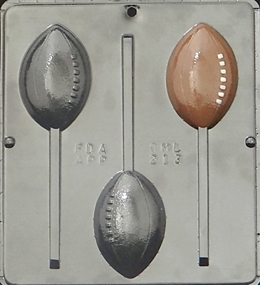 213 Football Pop Lollipop Chocolate Candy Mold