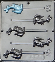 252 Kangaroo Lollipop Chocolate Candy Mold