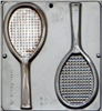 322 Tennis Racquet Chocolate Candy Mold