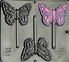 3371 Butterfly Lollipop Chocolate Candy Mold
