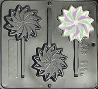 3380 Pinwheel Lollipop Chocolate Candy Mold