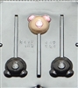 3428 Pig Lollipop Chocolate Candy Mold