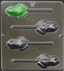 3452 Frog Lollipop Chocolate Candy Mold