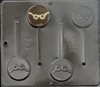 3454 Glasses Lollipop Chocolate Candy Mold