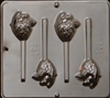 3464 Human Heart Lollipop Chocolate Candy Mold