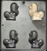 507 Dog Pekinese Chocolate Candy Mold