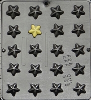 535 Stars Chocolate Candy Mold