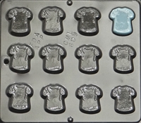 609  Baby Tee Shirt Chocolate Candy Mold