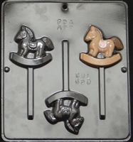 650  Rocking Horse Lollipop Chocolate Candy 
Mold