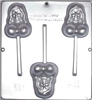 702 Female with Breast Lollipop Chocolate Candy Mold