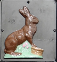 805 Bunny 7 1/4" Facing Right Chocolate Candy Mold