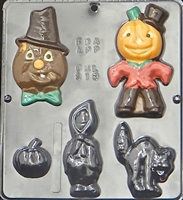 918 Halloween Assortment Chocolate Candy Mold