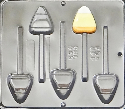 948 Candy Corn Lollipop Chocolate Candy Mold