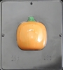 971 Large Jack O Lantern Pumpkin Back Plain Chocolate Candy Mold