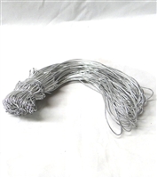 BE-00Q Silver Metallic Stretch Loop 6" Quantity 1000