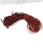 BE-05 Red Metallic Stretch Loop 10" Quantity 50