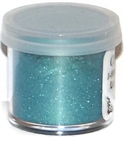 DP-24 Ocean Green (Teal) Luster Dusting Powder. 2 gram container.