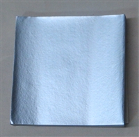 FD531 Dull Light Blue Confectionery Foil 3in. x 3in. Qty 500 sheets