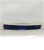 RN-62 Navy sheer organza ribbon 1/4" x 25yds. 